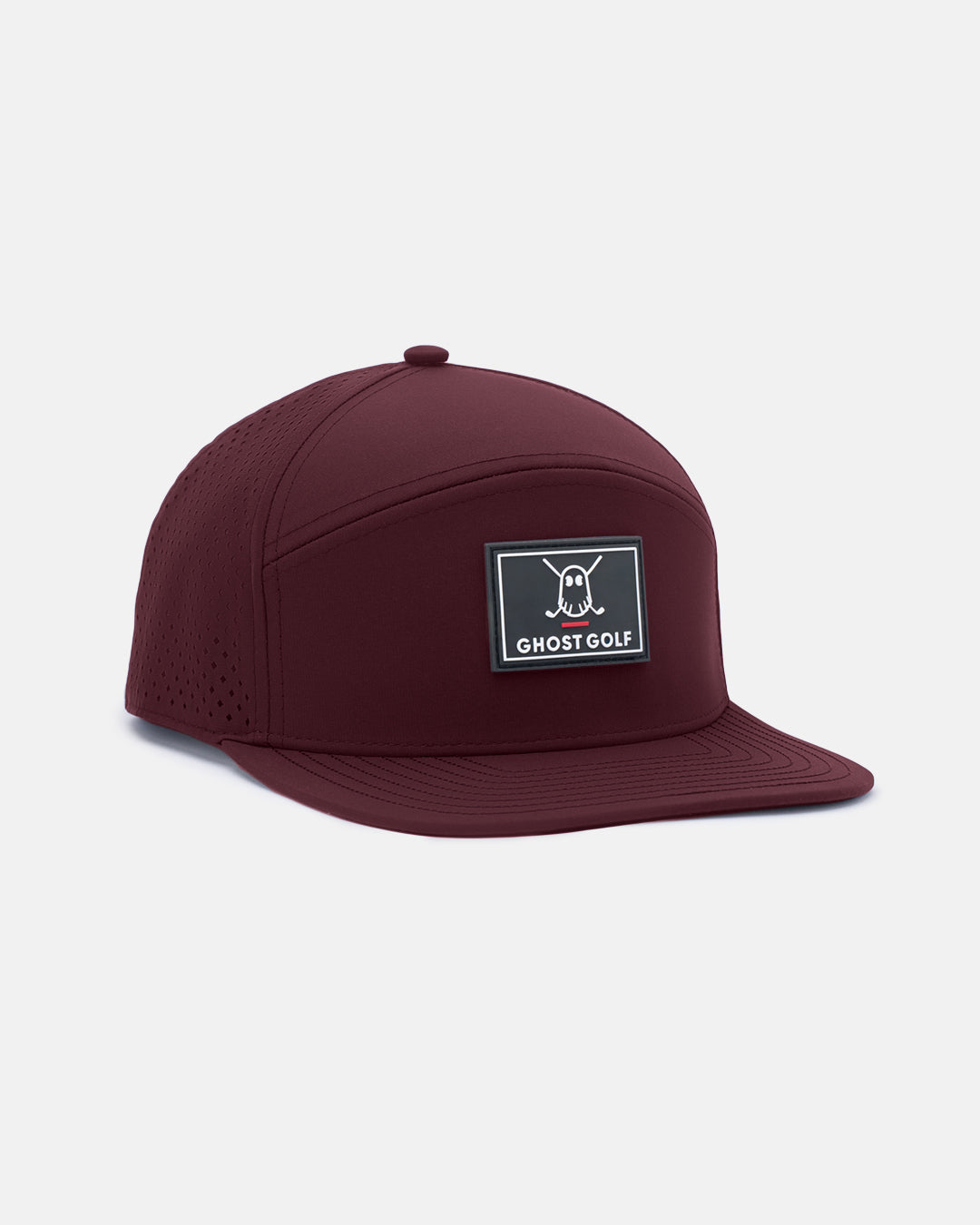 Arch Panel Snapback_Right-Burgundy #color_burgundy