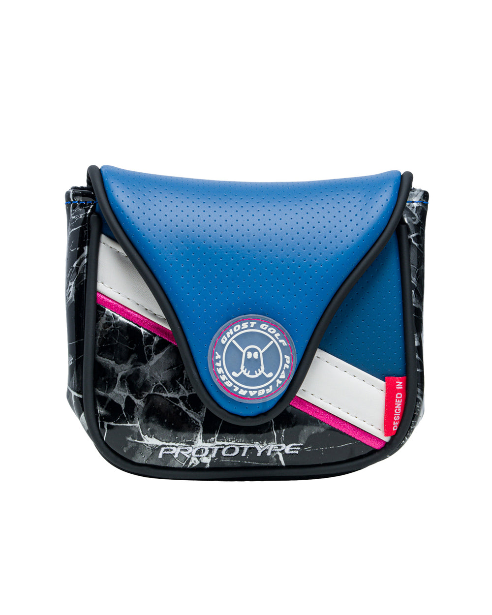 Azzurro_Mallet_Back_#color_blue_pink_white_forged pattern