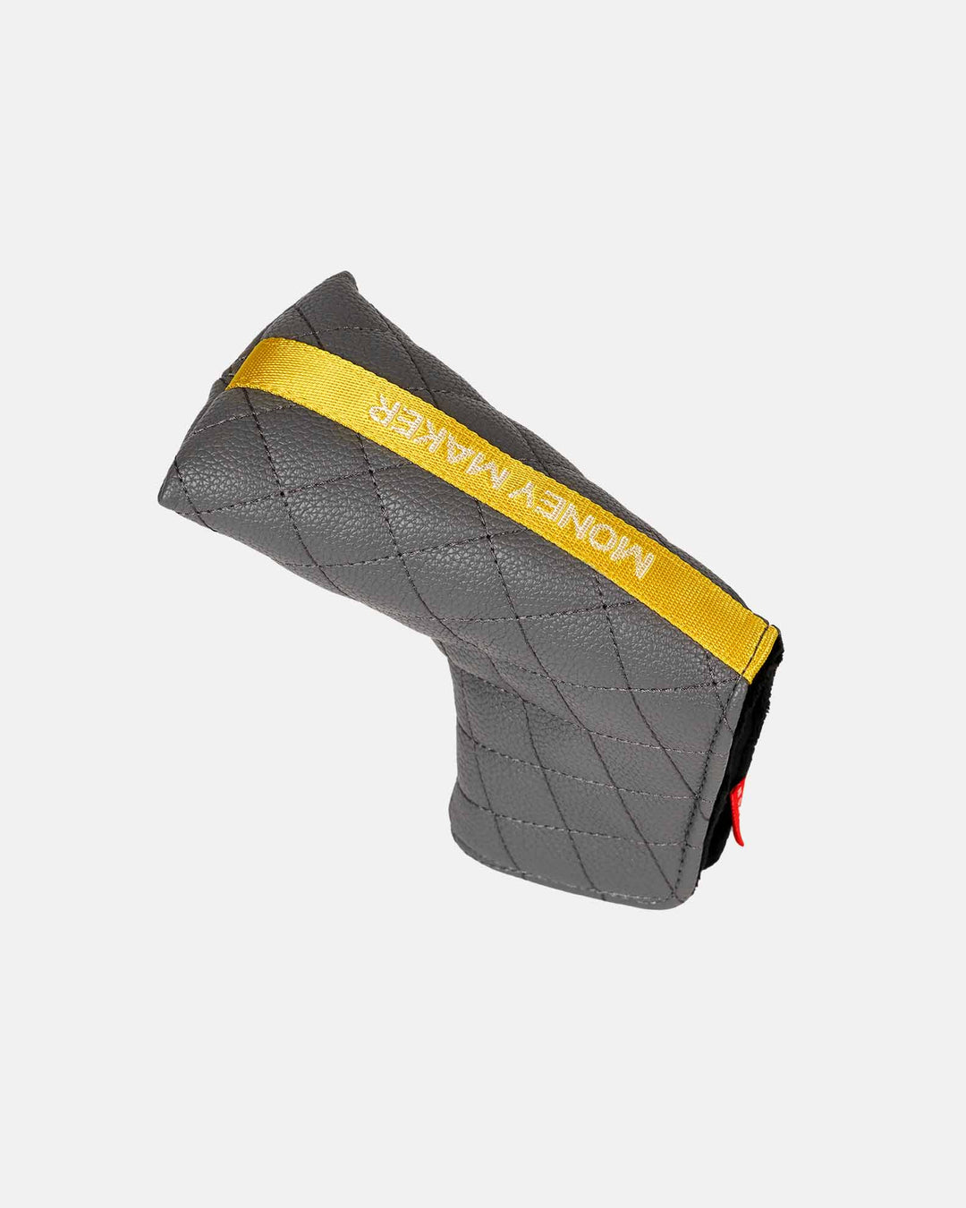 Ghost Golf Leather Head Cover - Putter - Grey with Red Stripe MONEY MAKER