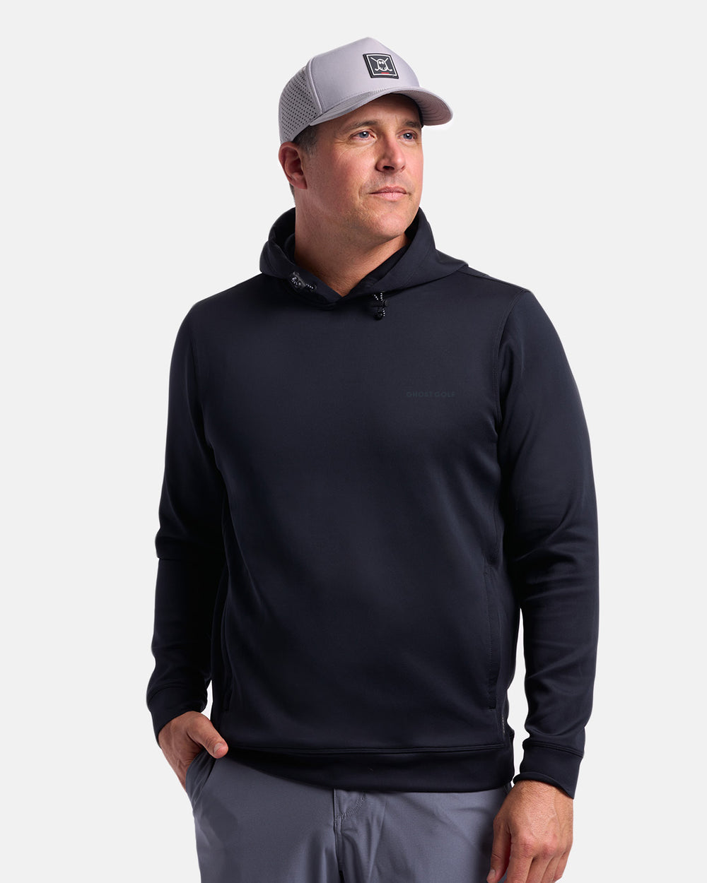 Mens Hoodie Black 1#color_black