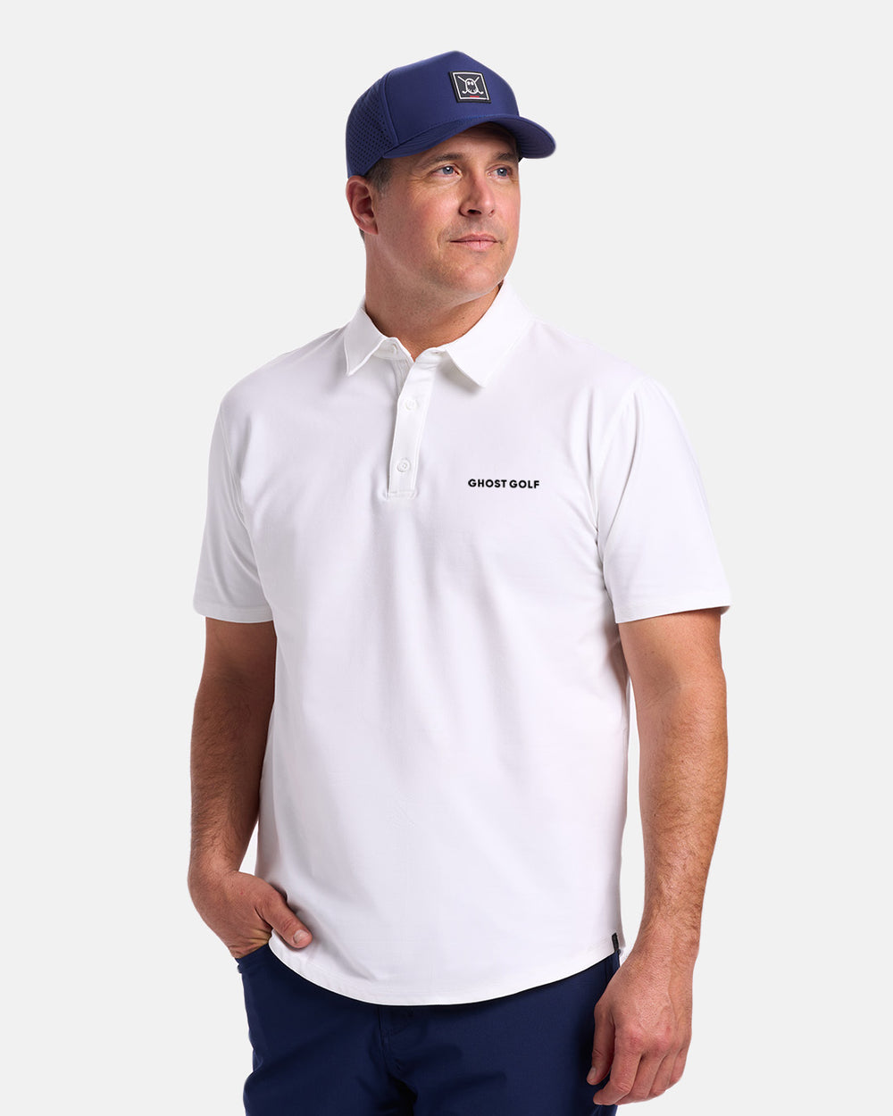 Mens Classic Polo White Male
#color_white