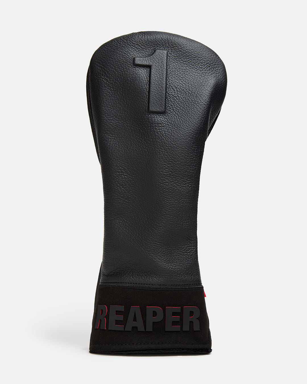 Front Product Shot of Reaper Blackout Driver Head Cover with the number 1 and the word reaper at the bottom #size_driver
