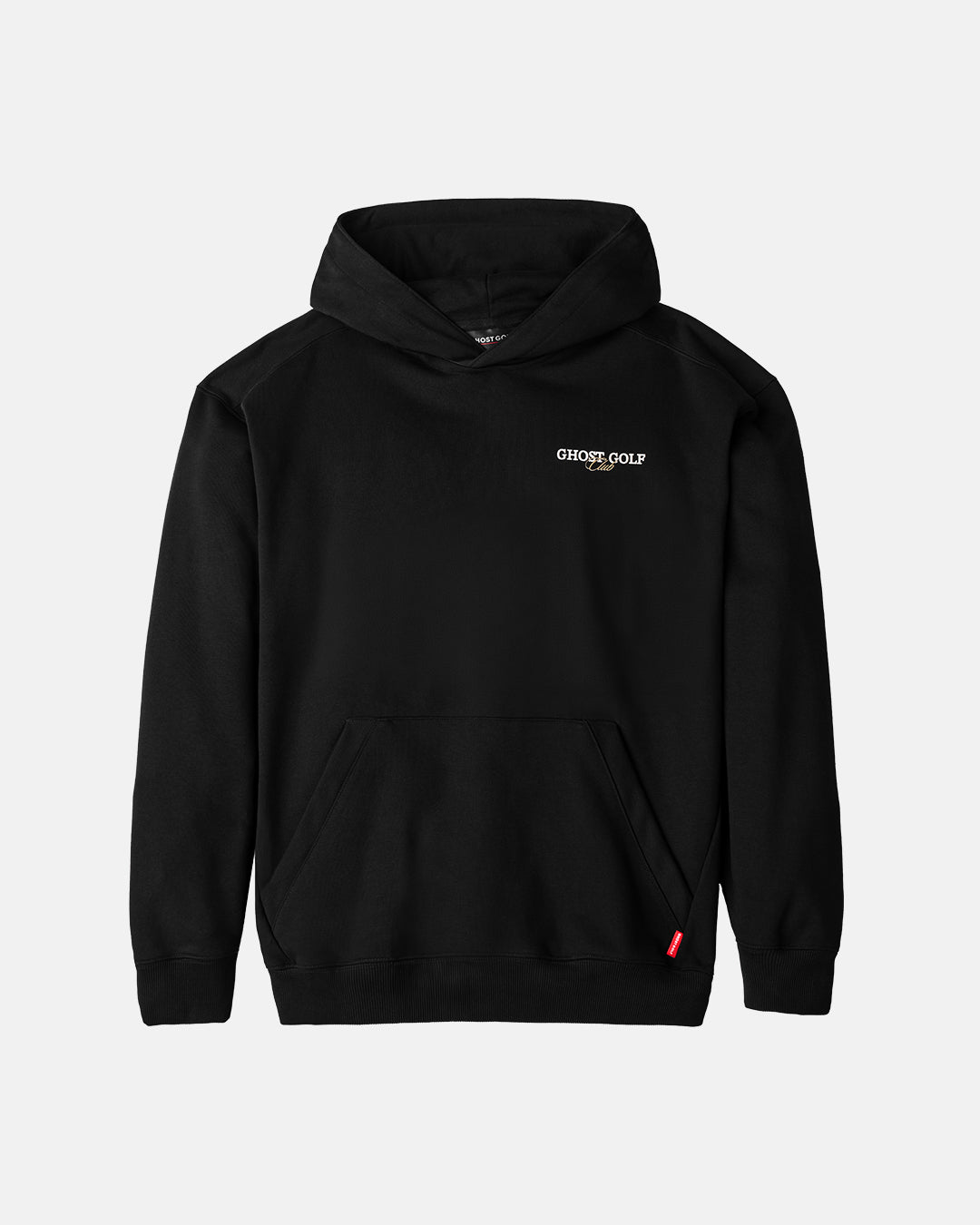 Front product shot of Black Rebel Pleated Hoodie #color_black