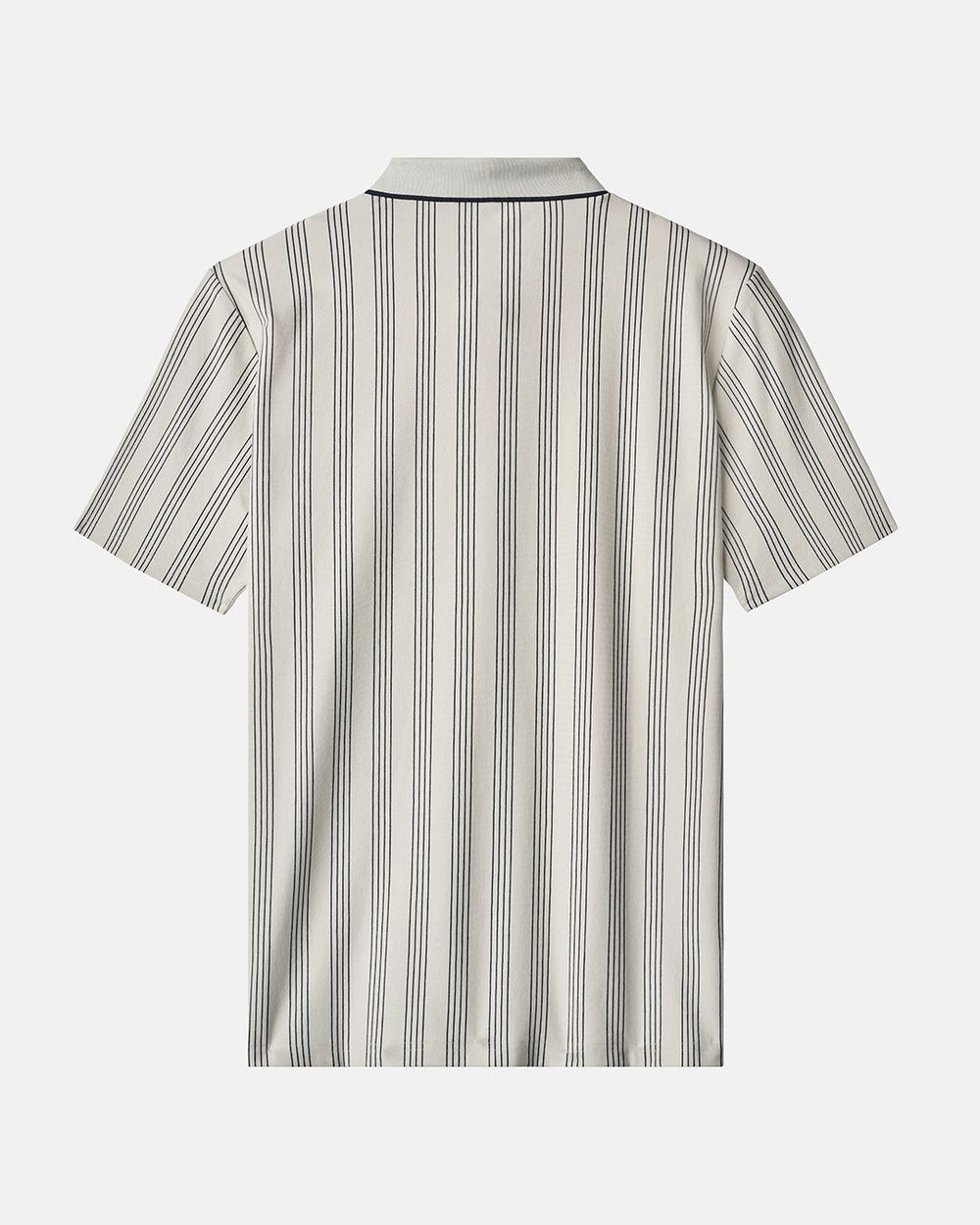 Back product shot of Bone Rebels Stripe Polo #color_bone