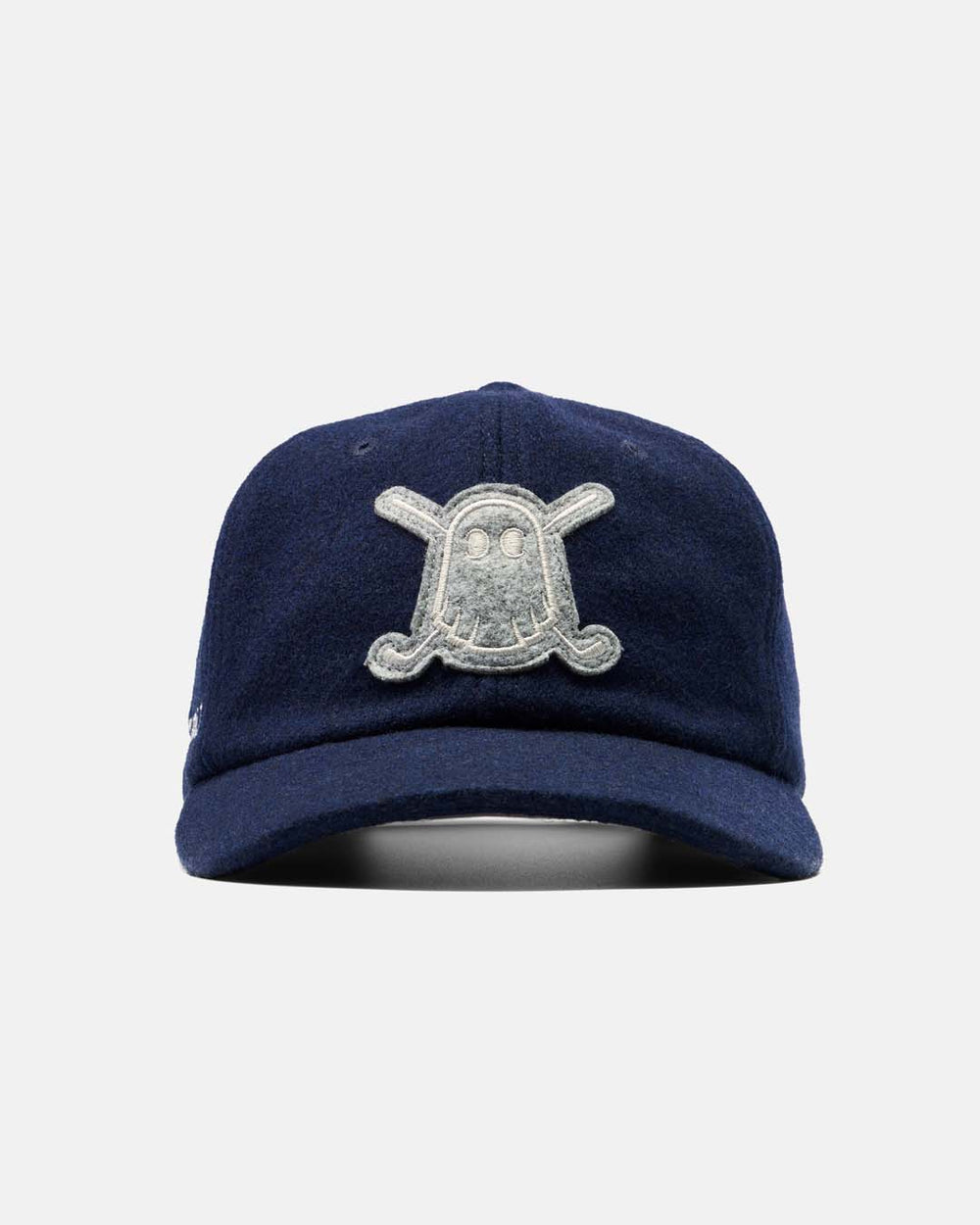 Front product shot of the Dark Navy Rebels Icon Hat, showcasing Ghost Icon Logo #color_dark-navy