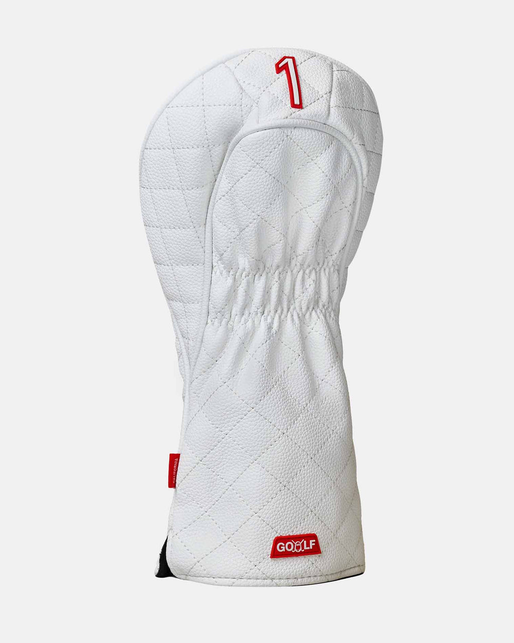 Ghost Golf White Leather Head Cover 1