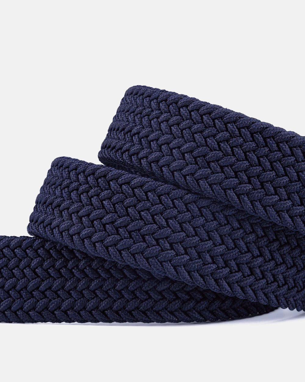 Ghost Golf Midnight Blue Belt with Black Buckle and Black PU Leather Tail